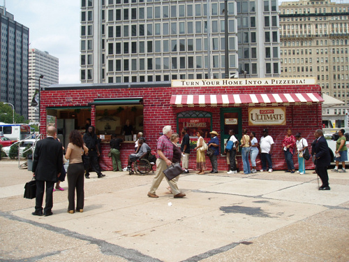 DiGiorno Pizza at Dilworth Plaza/City Hall